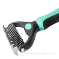 Double Sided Long Hair Pet Knot Comb Brush